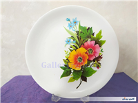 دیوارکوب ملامین قدیمی 22.5 CM طرح گل
