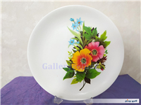 دیوارکوب ملامین قدیمی 22.5 CM طرح گل