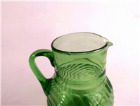  پارچ سبز شیشه ای قدیمی زیبا و سالم