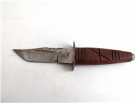  کارد قدیمی دستساز زنجان دسته چوبی 19/5CM 
