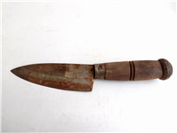  کارد قدیمی دستساز زنجان دسته چوبی 23/5CM
