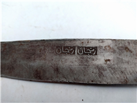  کارد قدیمی دستساز زنجان دسته چوبی 29.5CM 