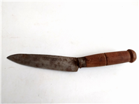  کارد قدیمی دستساز زنجان دسته چوبی 29.5CM 