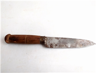  کارد قدیمی دستساز زنجان دسته چوبی 29.5CM 