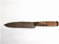  کارد قدیمی دستساز زنجان دسته چوبی 31CM