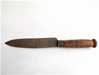  کارد قدیمی دستساز زنجان دسته چوبی 31CM