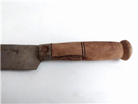  کارد قدیمی دستساز زنجان دسته چوبی 31CM