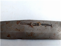  کارد قدیمی دستساز زنجان دسته چوبی 31CM