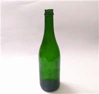  بطری کلکسیونی قدیمی خارجی سبز رنگ 29 CM