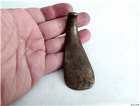 پاشنه کش برنجی جیبی قدیمی و دستساز 