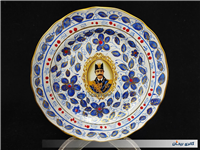 دیوارکوب قلم آبی جدید نقاشی کار دست 18CM 