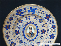 دیوارکوب قلم آبی جدید نقاشی کار دست 20CM