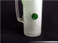 پارچ آبگز و لیوان کمیاب دستساز قدیمی