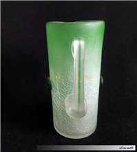 پارچ آبگز و لیوان کمیاب دستساز قدیمی