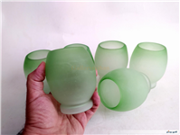 پارچ و لیوان کمیاب دست ساز قدیمی 