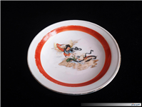 دیوارکوب قدیمی طرح زن چینی سایز کوچک 