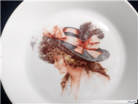 دیوارکوب قدیمی طرح مونرال یا طرح رخ 