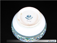 کاسه کشمیری قاجاری مهردار تزار روسیه