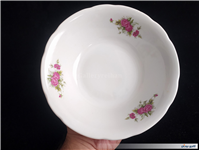 کاسه گل سرخی قدیمی سایز بزرگ