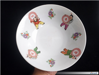 کاسه سایز بزرگ کمیاب طرح عروسکی 