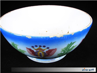 کاسه بسیار کمیاب قاجاری مهردار تزار روسیه