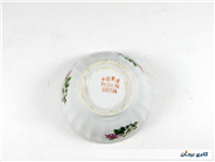 کاسه کوچک قدیمی و زیبا طرح گل شیپوری