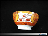 کاسه کمیاب حنایی تمیز و قدیمی قطر 13CM