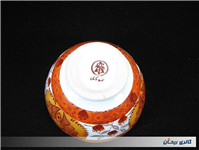 کاسه کمیاب حنایی تمیز و قدیمی قطر 13CM