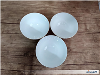 3عدد کاسه گل سرخی قدیمی سایز کوچک 