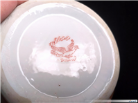 کاسه کمیاب حنایی تمیز و قدیمی قطر 18CM