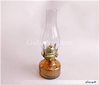 چراغ نفتی آجری رنگ زیبا قابل استفاده 