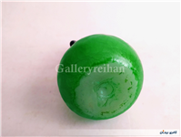 چراغ نفتی سبز (رنگ شده) دو دسته زیبا 