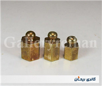 3 عدد وزنه قدیمی برنجی 2 و 3 و 4 مثقالی