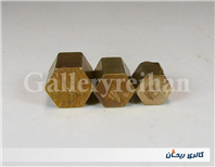 3 عدد وزنه قدیمی برنجی 2 و 3 و 4 مثقالی