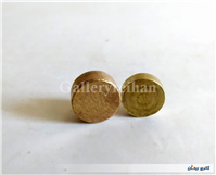 2 عدد وزنه قدیمی برنجی20 و 37.5 گرمی 