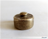 وزنه قدیمی برنجی تاریخ دار 200 گرمی 1314 