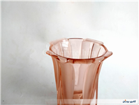 گلدان صورتی بسیار خاص و ضخیم چک 