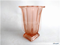 گلدان صورتی بسیار خاص و ضخیم چک 
