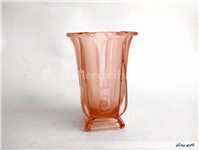 گلدان صورتی بسیار خاص و ضخیم چک 
