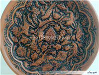 دیوارکوب طرح قلمزنی پلاستیکی قدیمی