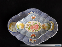 ست 6 پارچه پذیرایی ملامین قدیمی کمیاب