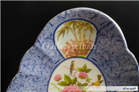 ست 6 پارچه پذیرایی ملامین قدیمی کمیاب