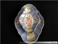 ست 6 پارچه پذیرایی ملامین قدیمی کمیاب