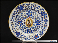 دیوارکوب قلم آبی جدید نقاشی کار دست 25CM 