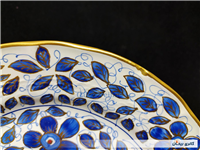 دیوارکوب قلم آبی جدید نقاشی کار دست 25CM 