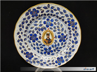 دیوارکوب قلم آبی جدید نقاشی کار دست 25CM 