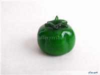 فلفل دلمه شیشه ای دست ساز قدیمی کمیاب 