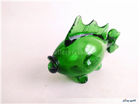 ماهی کمیاب دستساز بسیار زیبا و سبز رنگ 