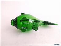 ماهی کمیاب دستساز بسیار زیبا و سبز رنگ 