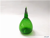 گلابی شیشه ای دست ساز قدیمی خوشرنگ 